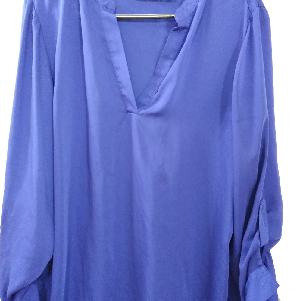 Chico's Long-Sleeved V-Neck Blouse